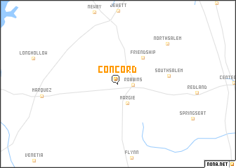 map of Concord