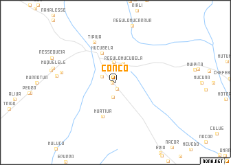 map of Conco