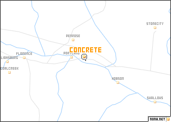 map of Concrete