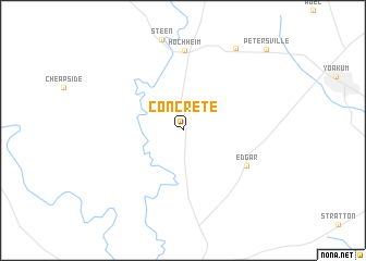 map of Concrete