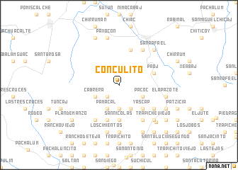 map of Conculito