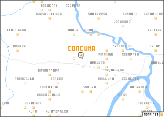 map of Concuma