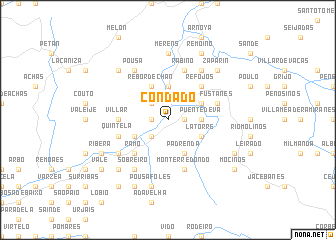 map of Condado