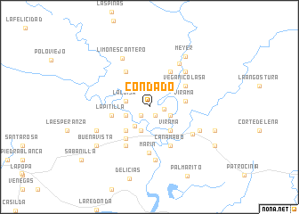 map of Condado