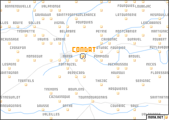 map of Condat