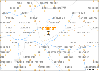 map of Condat