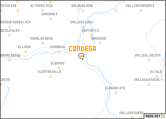 map of Condega