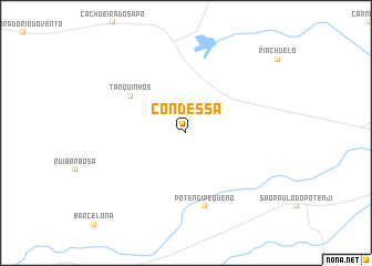 map of Condessa