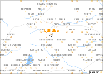 map of Condes