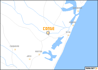 map of Conde