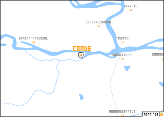 map of Condé