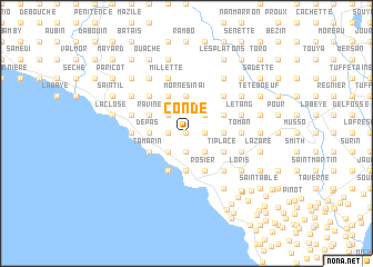 map of Condé