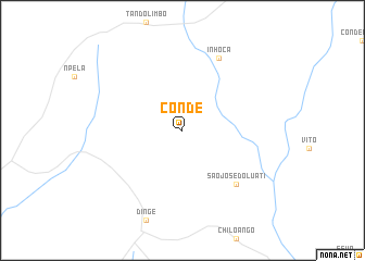map of Conde