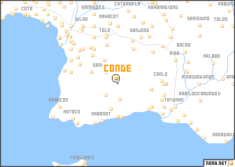map of Conde