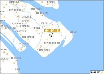 map of Cồn Ðiệp