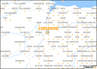 map of Condomiña