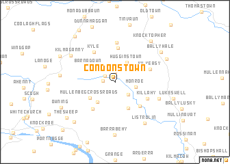 map of Condonstown