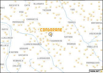 map of Condorane