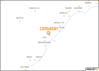 map of Condoray