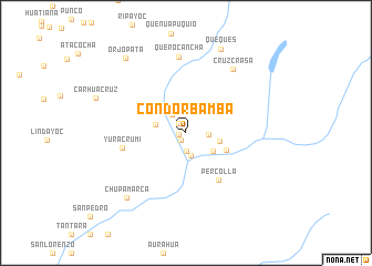map of Condorbamba