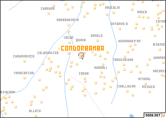 map of Condorbamba