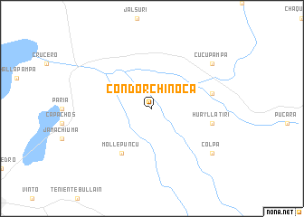 map of Cóndor Chinoca
