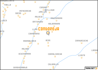 map of Condoreja