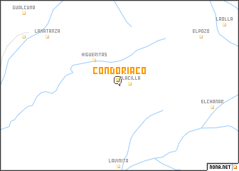 map of Condoriaco