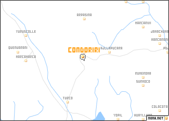 map of Condoriri