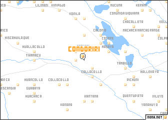 map of Condoriri
