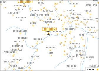 map of Condori