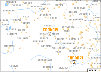 map of Condori