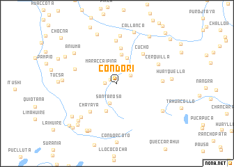 map of Condori