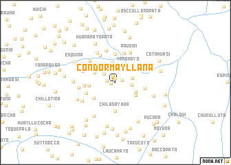 map of Condormayllana