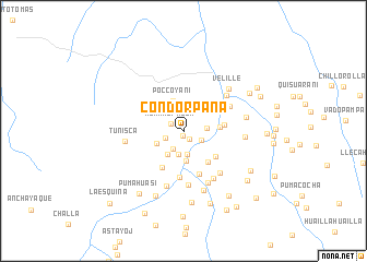 map of Condorpana