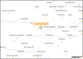 map of Condreni