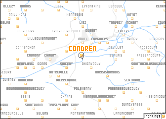 map of Condren