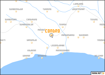 map of Condro