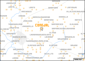 map of Conejal