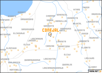 map of Conejal