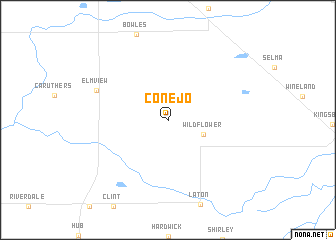 map of Conejo