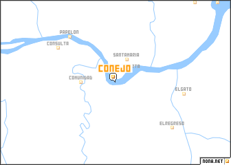 map of Conejo
