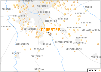 map of Conestee