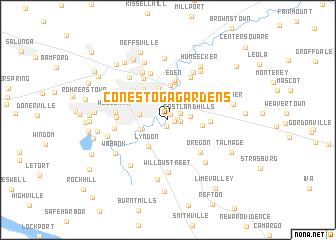 map of Conestoga Gardens