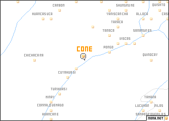 map of Coñe