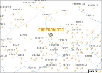 map of Confandinto