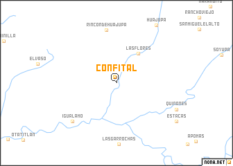 map of Confital