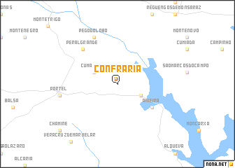 map of Confraria