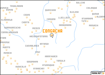 map of Congacha