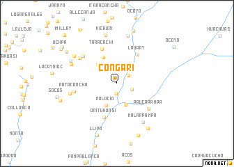 map of Congari